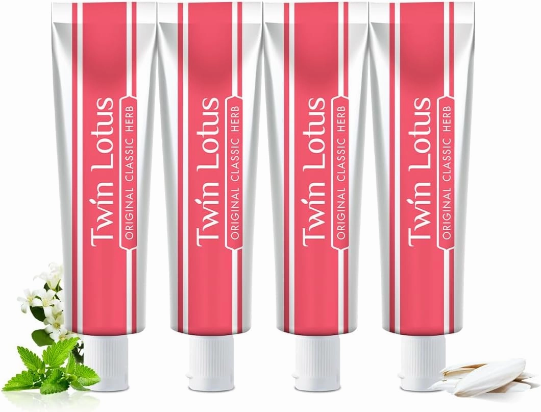 Original Herbal Toothpaste - Travel Size 0.88 oz, Pack of 4 - Fluoride-Free, Natural Oral Care, Freshens Breath