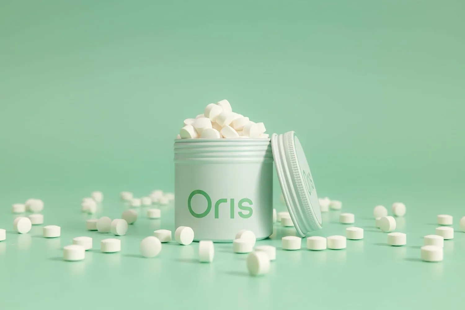 Oris Starter Bundle – 1 Month Supply: Natural Toothpaste Tablets | Fluoride-Free, Travel-Friendly, Kid-Safe with Enamel-Strengthening Nanohydroxyapatite (62 Count (Pack of 1), Cinnamon)