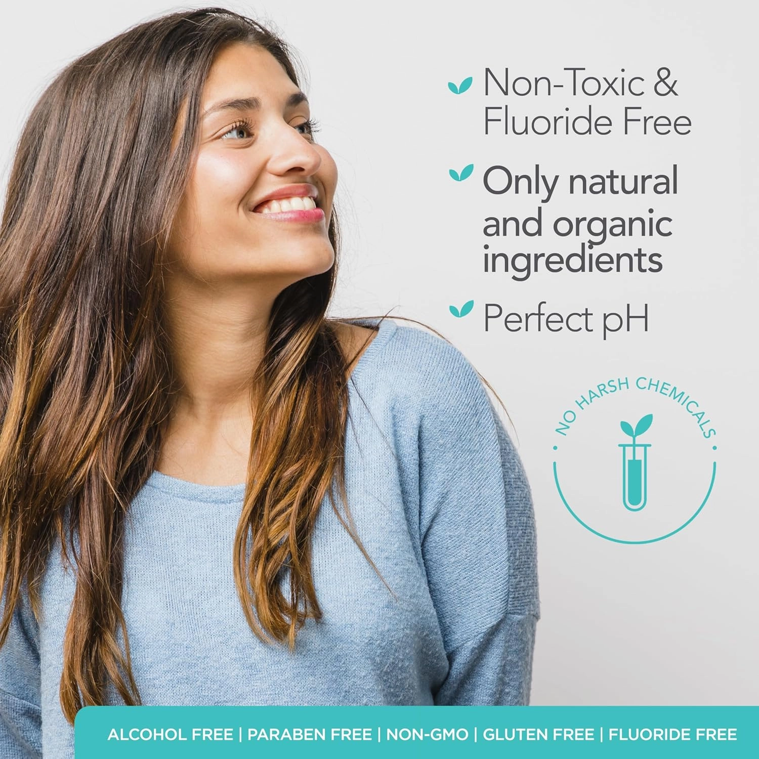 ORL Natural & Organic Toothpaste – Uniquely Formulated to Clean Your Mouth, Helps to Restore Your Mouth’s Natural Perfect pH - Fresh Mint. Fluoride Free with Natural Hydroxyapatite