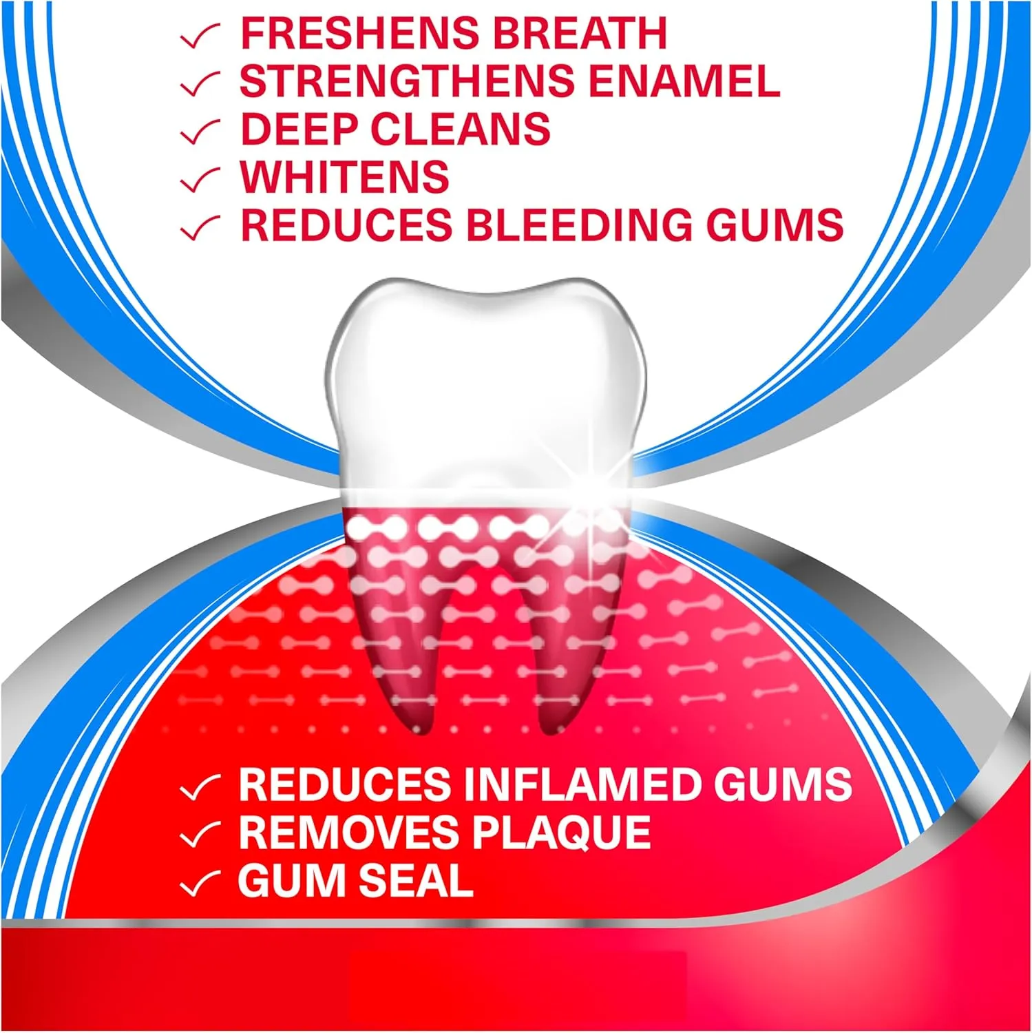 Parodontax Complete Protection Toothpaste, Pure Fresh Mint - 3.4 oz x 3