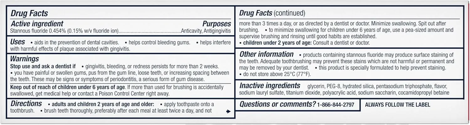 Parodontax Complete Protection Toothpaste, Pure Fresh Mint - 3.4 oz x 3