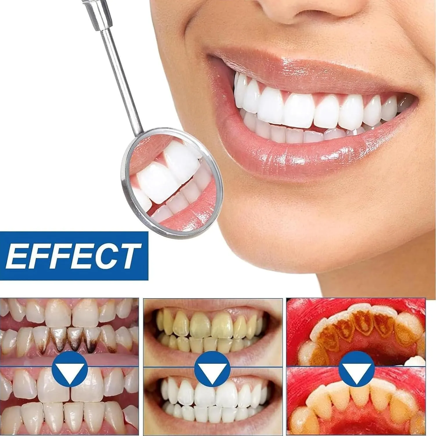 Peachloft Teeth Whitening Toothpaste, Jiorniee/Rovaxz/Shopellox Niacinamide Toothpaste, Fluoride-Free, Removes Stains, Strengthens Enamel, Freshens Breath, Gentle Formula (5.3ounce, 3Pcs)