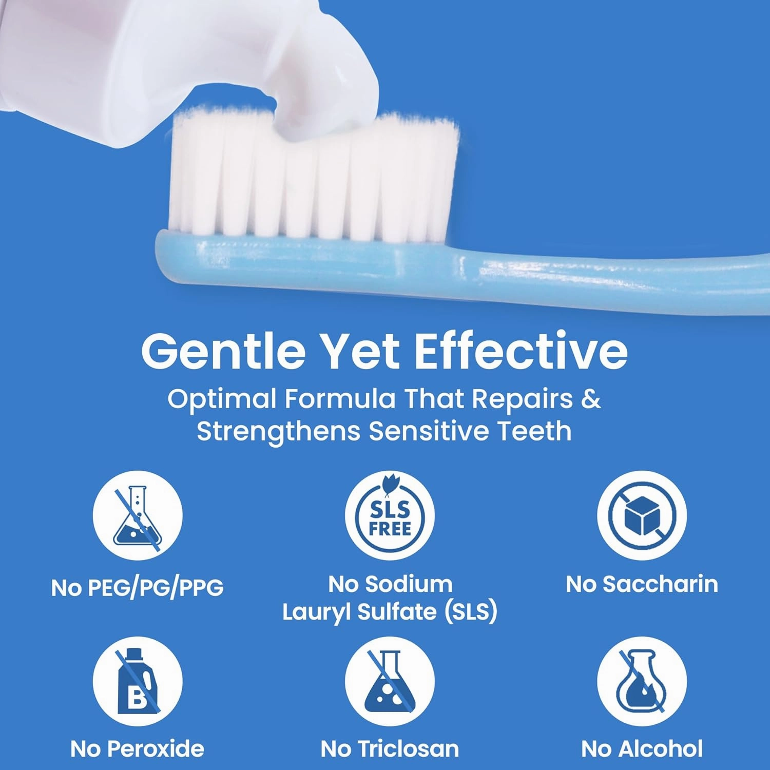 Pearlie White Active Remineralization Fluoride Free Toothpaste - 3.8oz/110gm - Remineralizing Toothpaste for Tooth Enamel Repair - Helps Remove Stains - Contains Hydroxyapatite and Xylitol - Pack of 2