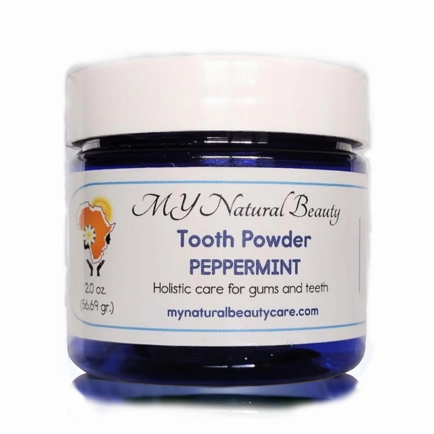 Peppermint Tooth Powder-(2oz), Oral Care, Charcoal Toothpaste, Clove Oil for Teeth and Gums, Xylitol Mints, Sensitive Toothpaste, Natural Toothpaste, Fluoride Free Toothpaste, Peppermint Powder