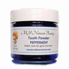 Peppermint Tooth Powder-(2oz), Oral Care, Charcoal Toothpaste, Clove Oil for Teeth and Gums, Xylitol Mints, Sensitive Toothpaste, Natural Toothpaste, Fluoride Free Toothpaste, Peppermint Powder