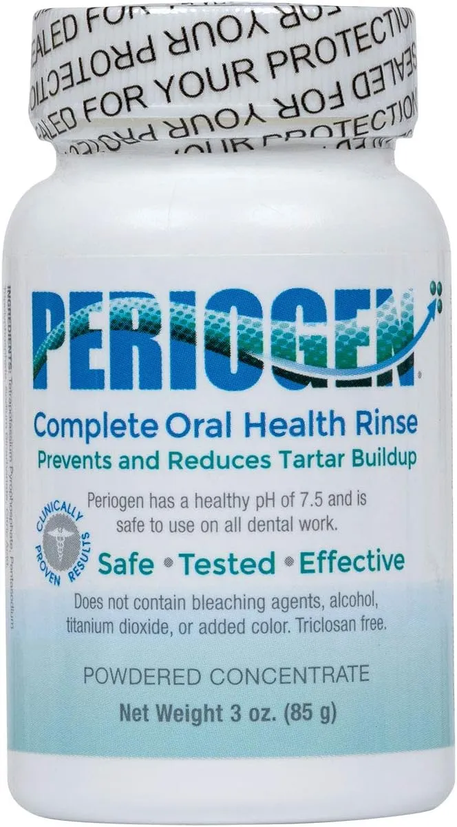 Periogen Complete Oral Health Rinse - The Only Product in The World Clinically Proven to Reduce Dental Tartar Buildup for Healthier Teeth & Gums