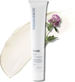 PerioSciences AO Pro Sensitive Toothpaste with Nano Hydroxyapatite, Reduces Sensitivity, Remineralizing, 3 fl oz / 90ml