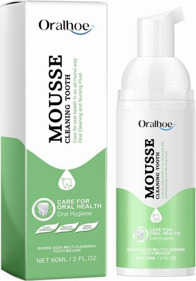 Portable Press-Type Teeth Whitening Foam Toothpaste - Remove Tartar & Stains, Cleanse & Protect Gums, Brighten & Whiten Teeth(3PCS)