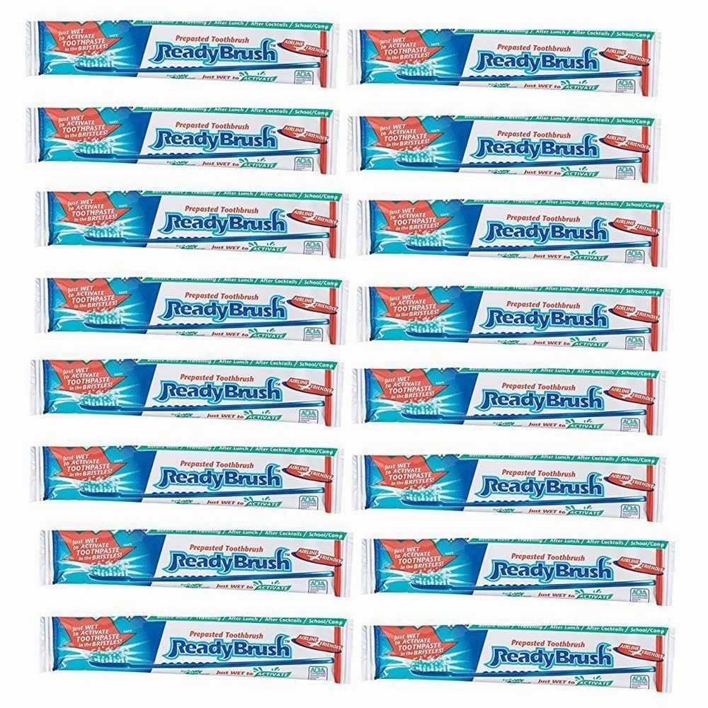 Prepasted Reusable Toothbrush- 30 Pack- Made in the USA