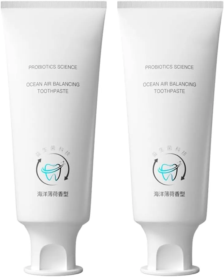 Probiotics Toothpaste for Bad Breath, Ocean Air Balancing Toothpaste (2 Pcs)
