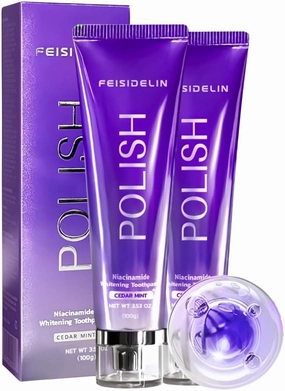 Professional Teeth Whitening Toothpaste, No Sensitivity Formula, Stain Removal (2)