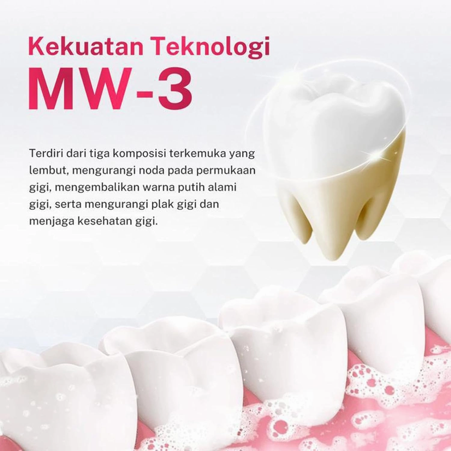 Professional Whitening Toothpaste for Sensitive Teeth - Enamel Safe Stain Removal, Fresh Breath, Plaque & Tartar Control - Gentle Whitening, Cavity Protection - Mint Flavor (2)