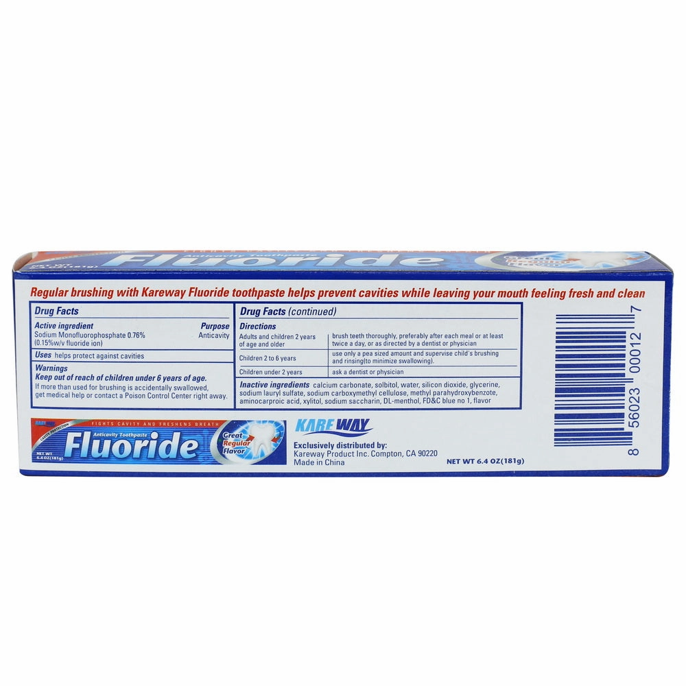 Pure-Aid Fresh Regular Flavor Fluoride Toothpaste
