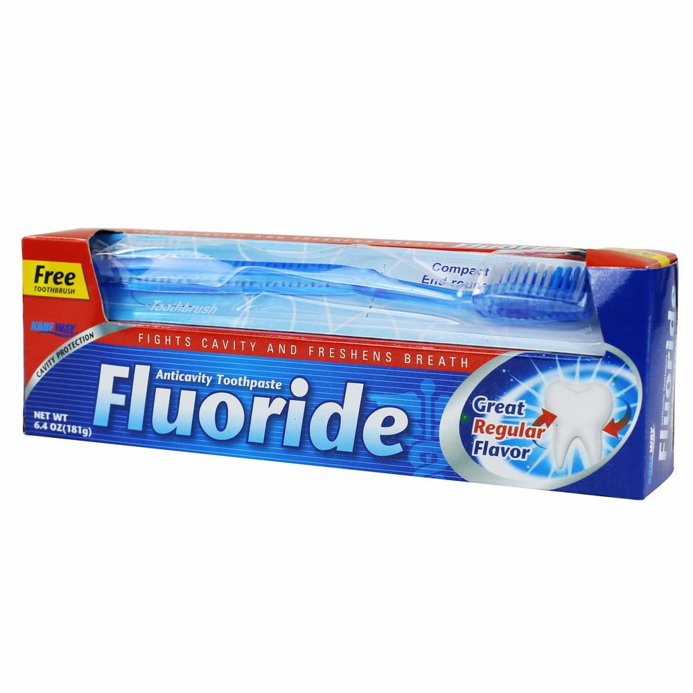 Pure-Aid Fresh Regular Flavor Fluoride Toothpaste