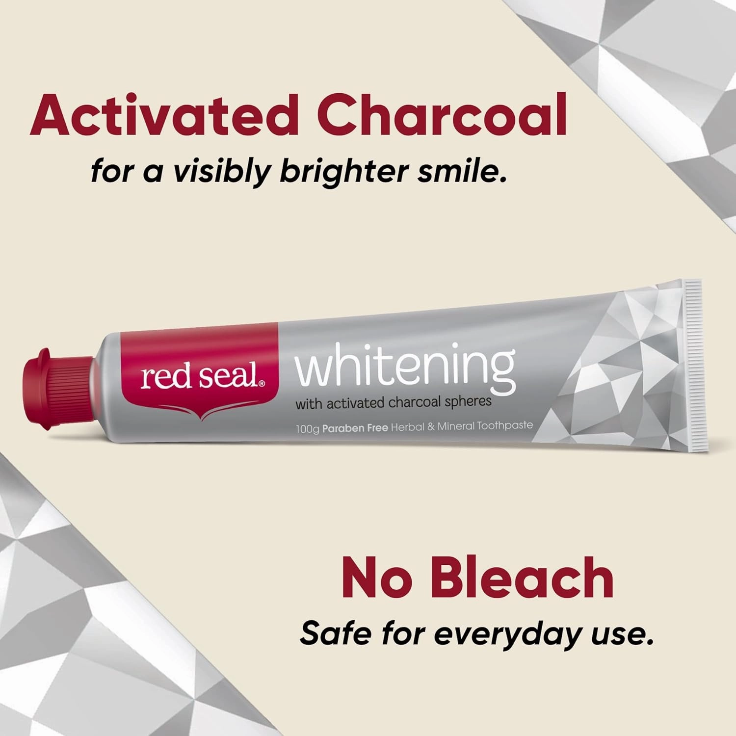 Red Seal Whitening Natural Toothpaste 100g