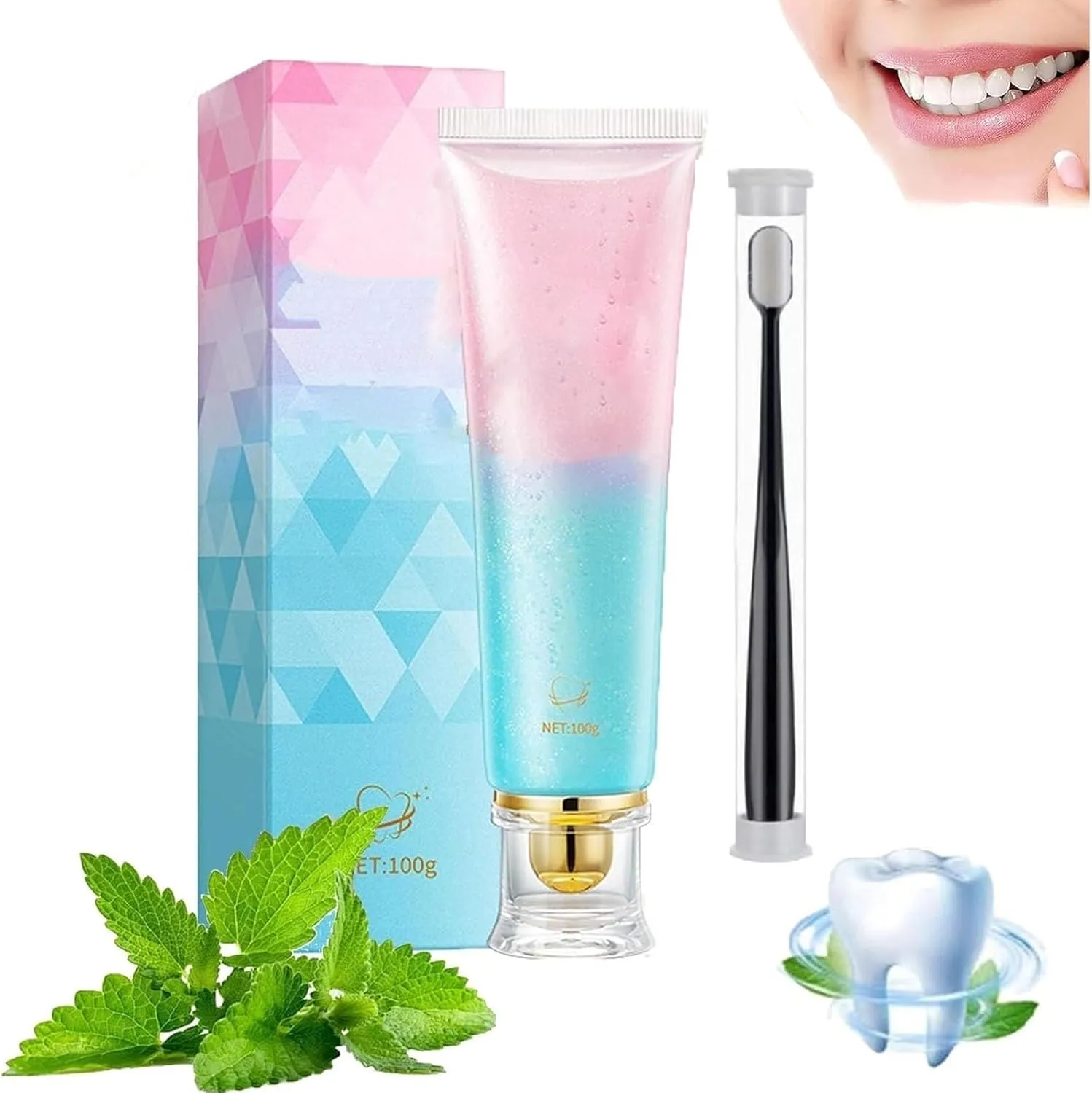 Rovaxz Toothpaste Purifytion Toothpaste, Rovaxz Niacinamide Whitening Toothpastes, Niacinamide Intensive White Toothpastes, Deep Cleaning Care, Tooth Stains, Fresh Breath (1pc)