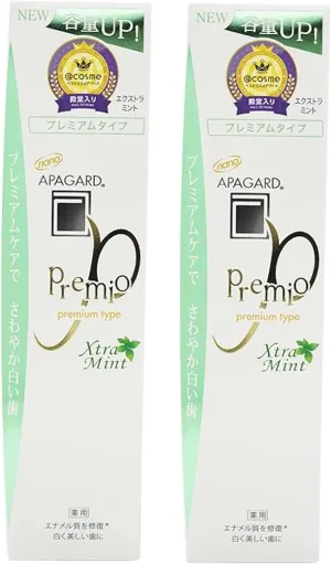 Sang APA-Gard Premio Toothpaste Extra Mint 3.7oz(Set of 2)