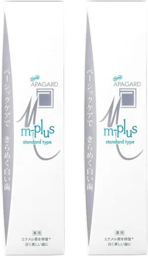 Sangi Apagard M-Plus Whitening Toothpaste 4.4oz (Set of 2)