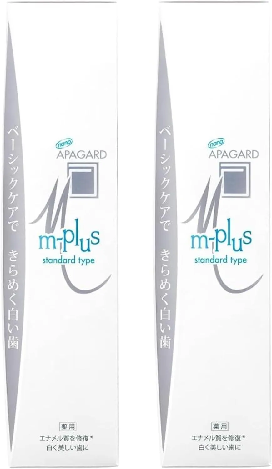 Sangi Apagard M-Plus Whitening Toothpaste 4.4oz (Set of 2)