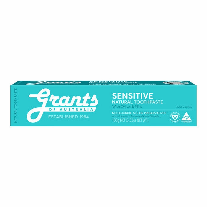 Sensitive Natural Toothpaste - Fluoride Free