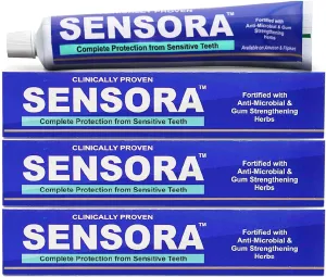 Sensitivity Relief Toothpaste with Rapid Relief Formula | Combines Tradition with Innovation | Made with Potent Herbal Ingredients | Ideal for Sensitive Teeth | 100 g Pack of 3