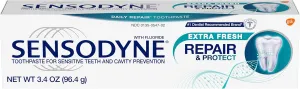 Sensodyne Ex Fresh Rep Pr Size 3.4z Sensodyne Repair & Protect Extra Fresh Toothpaste 3.4 Oz