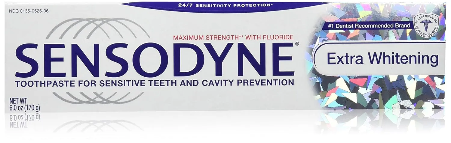 Sensodyne Extra Whitening Toothpaste, 6 Oz