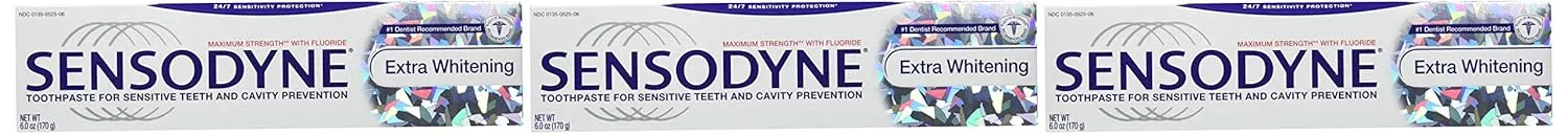 Sensodyne Extra Whitening Toothpaste, 6 Oz