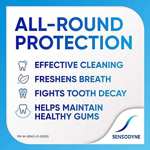 Sensodyne Fresh Mint Sensitivity Toothpaste for Sensitive Teeth and Fresh Breath 75g (Pack of 1)