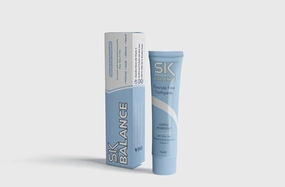 SK Balance Fluoride Free Toothpaste - Nano Hydroxyapatite, Helps Remineralize & Whitening The Teeth, Appropriate for Sensitivity - Aloe Vera & Vitamin E for Soothing Gums (75 ml)