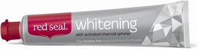 SK Teeth Whitening Natural Toothpaste – with Baking Soda, Activated Charcoal Spheres, Coconut Oil for Visibly Brighter Smile – Fluoride Free, No SLS, Paraben Free -100g