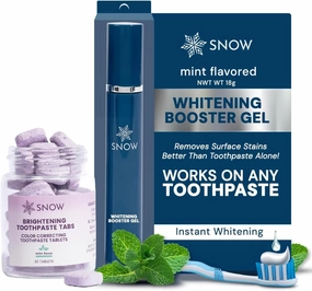 Snow Color Correcting Tablets and Booster Gel Bundle