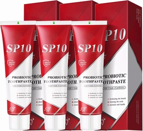 SP 10 Probiotic Whitening Toothpaste - Enhance Oral Health with SP 10 Toothpaste for Brighter, Healthier Teeth