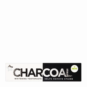 Superdrug Whitening Toothpaste Charcoal 25ml