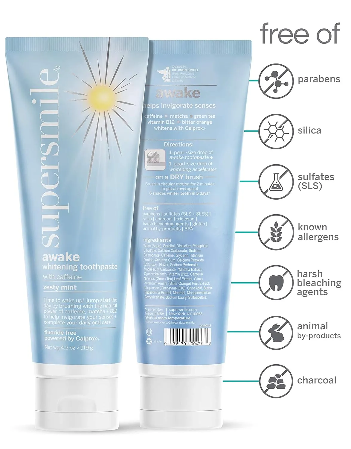 Supersmile Awake & Relax Teeth Whitening Toothpaste