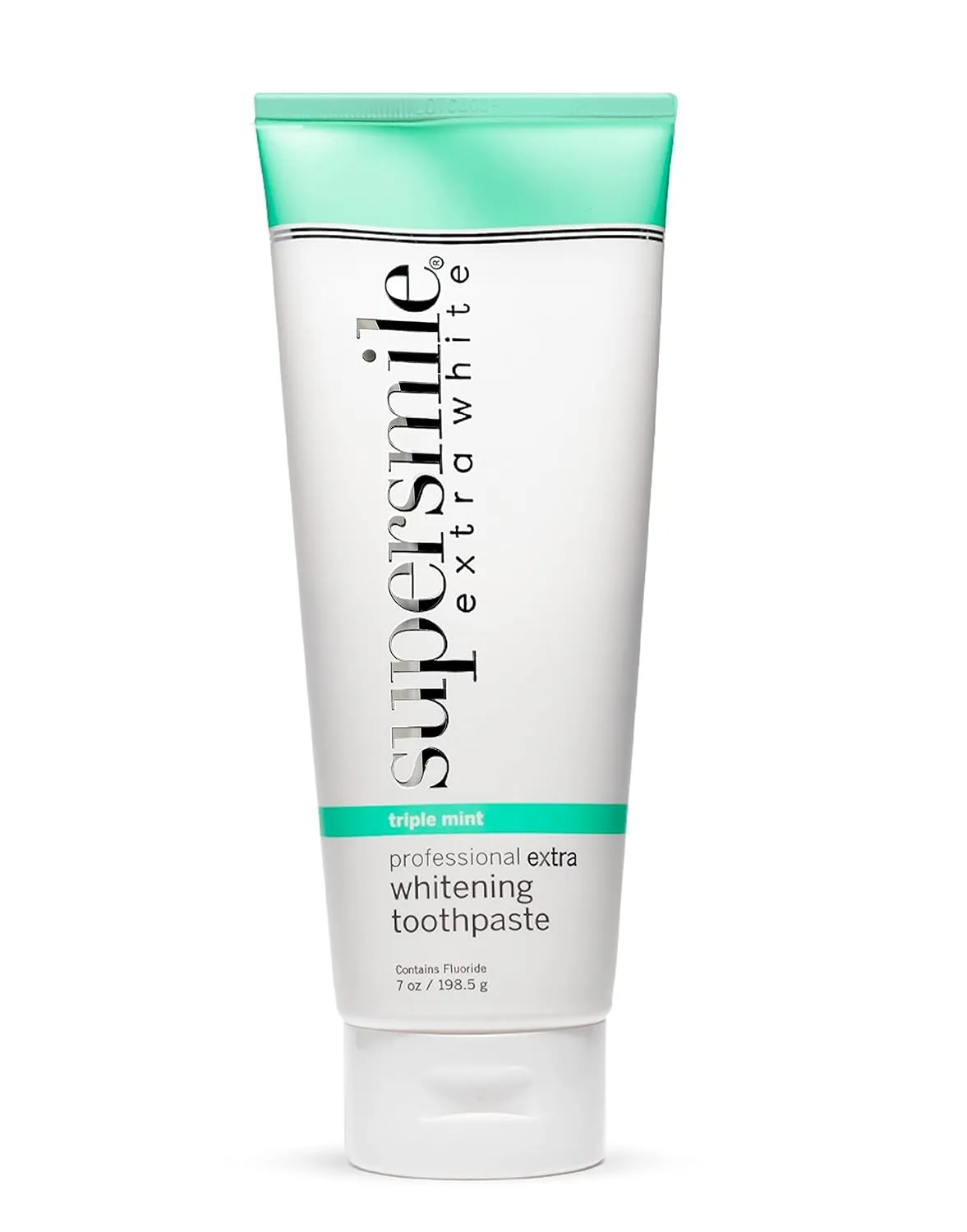 Supersmile Extra White Triple Mint whitening toothpaste – professional formula for visibly whiter teeth – Whitens Up to 9 Shades, 7 oz