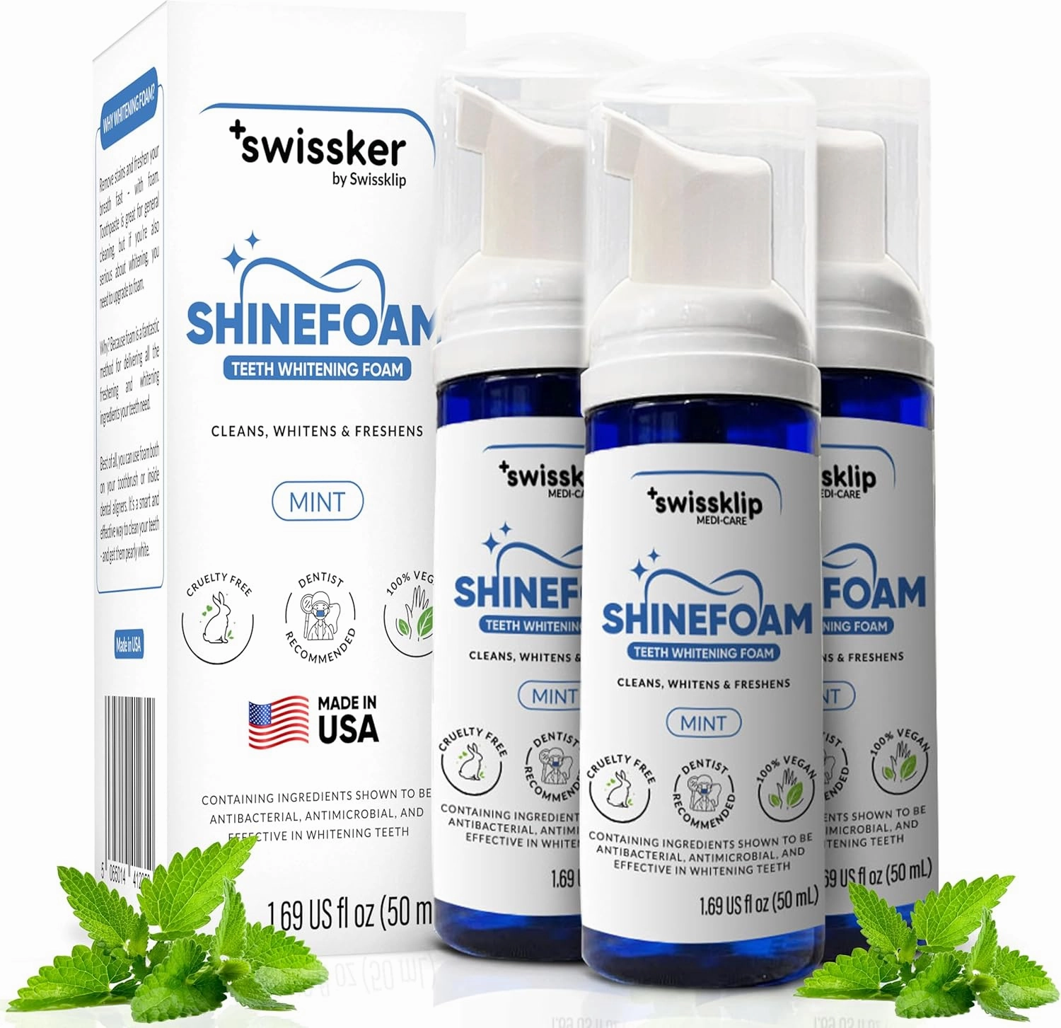 Swissklip Teeth Whitening Foam Toothpaste Also a Teeth Whitener in The Market I We Offer Best Teeth Whitening Products for Professional Teeth Whitening Kit (3)