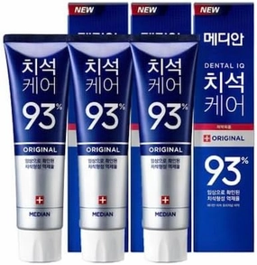 Tartar Control Toothpaste 93% Formula – 120g x 3 Pack, Original Mint Flavor, Cavity Protection, Daily Oral Care