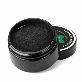Teeth Whitening Coffee Stains Remover | 30g Organic Bamboo Charcoal Mint Activated Dental-Bleaching Powder Toothpaste