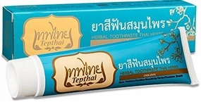 Tepthai Original Herbal Toothpaste Thai Herbs,gum Problem,freshens Breath,70 G. by Thai Herb