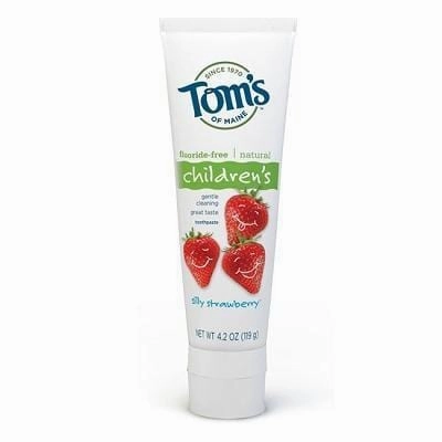 Tom's of Maine Children's Fluoride-Free Toothpaste - Silly Strawberry (119 g)