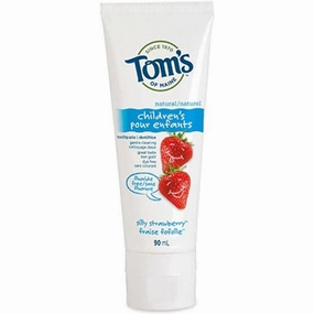 Tom's Of Maine Toothpaste Fluoride-Free Silly Strawberry 90mL