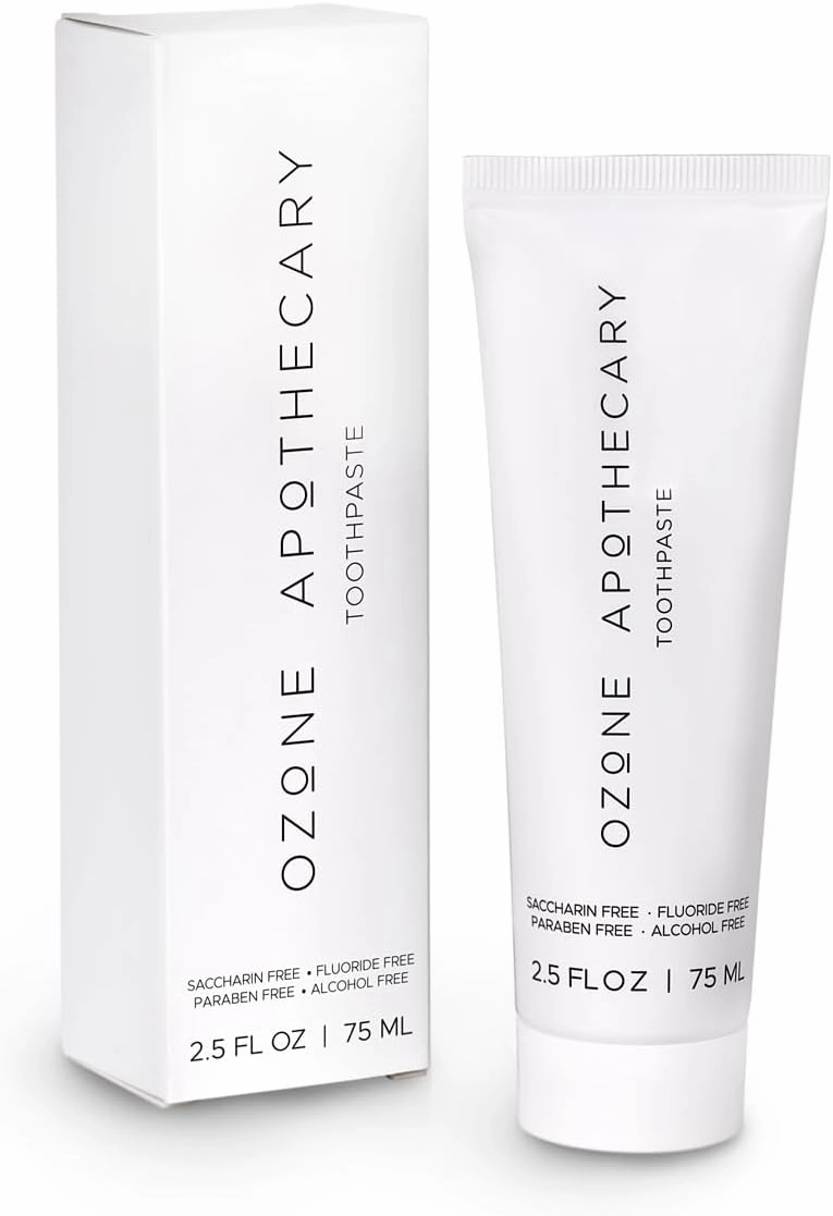 Toothpaste Ozone Oil Infused Toothpaste Flouride Free for Promoting Healthy Mouth | Ozonated Oral Care