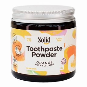 Toothpaste Powder - Orange with Fluoride