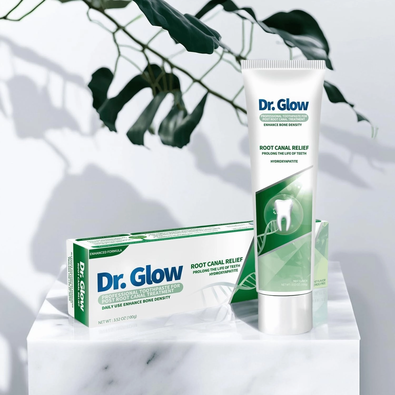 Toothpaste Repair Root Canal Discomforts, Avoid Root Canal Therapy Tooth Repair Hydroxyapatite Toothpaste, Teeth Care Sensitive Toothpaste for Adults Remineralizing Toothpaste Fluoride Free
