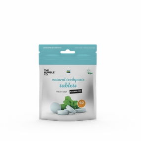 Toothpaste tablets fluoride-free
