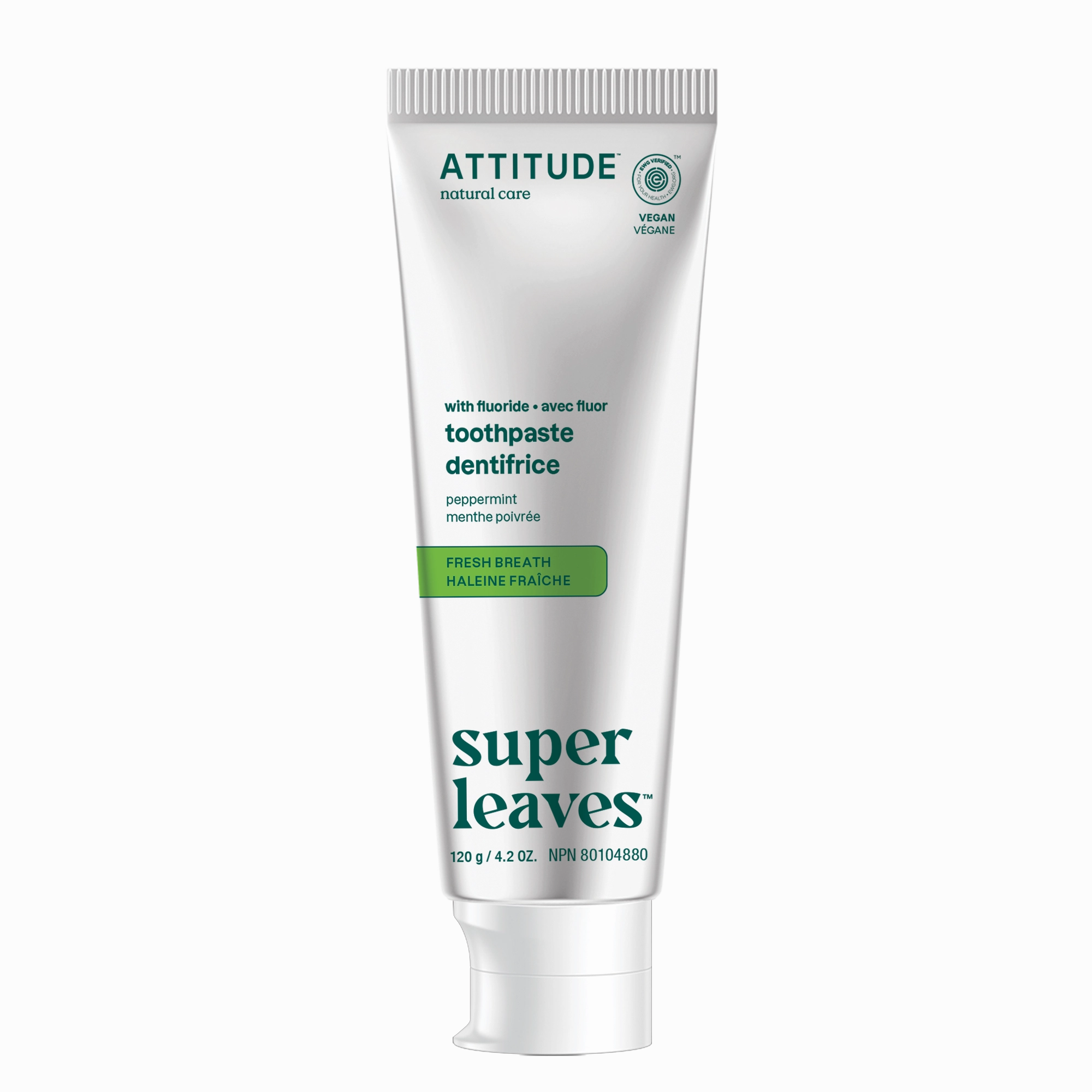 Toothpaste with fluoride – fresh breath