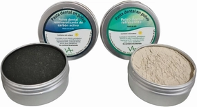 Toothpaste Without Fluoride Vegan in Refreshing Powder or with Activated Carbon with Heliopsis (Refreshing and Activated Carbon)