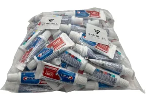 Travel Size Crest Toothpaste Bulk Amenities and Toiletries for Hotel, Vacation Rental and Airbnb 25 Pack, 0.85 fl oz Tubes
