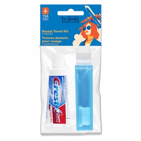 Travel Dental Kit - Brush And Paste